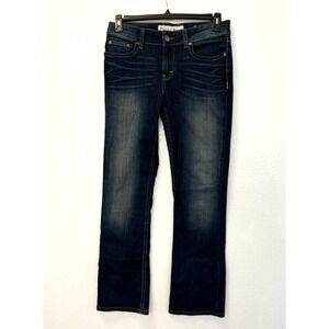 Buckle BKE Denim Scarlett Size 29R Bootcut Stretch Dark Wash Jeans‎